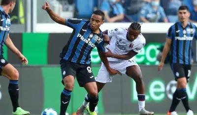 Luis Fernando Muriel, jugador colombiano. 