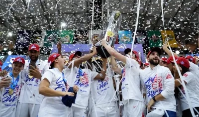 Titanes de Barranquilla, actuales campeones. 