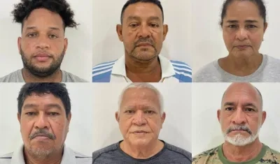 Los capturados fueron dejados a disposición de la Fiscalía. 