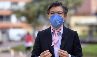 Claudia López, alcaldesa de Bogotá.