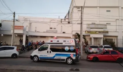 Ambas víctimas fueron llevadas a la Clínica San Ignacio. 