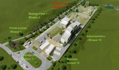 Imagen del render del parque.