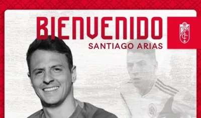  El lateral derecho Santiago Arias refuerza el Granada. 