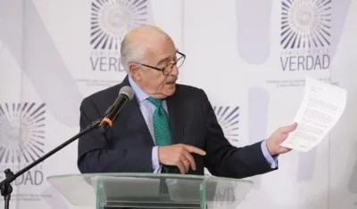 Andrés Pastrana, expresidente de Colombia.