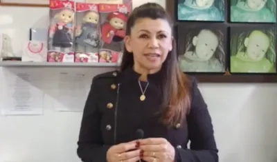 Yipsel Bello, presidenta de la Fundación María José en Bogotá.