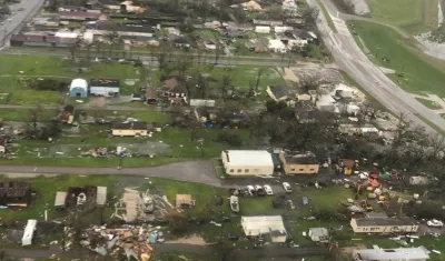 Ida dejó a su paso destrucción.