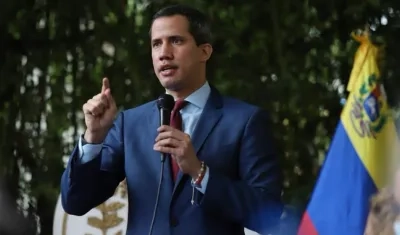 Juan Guaidó, oposito venezolano. 