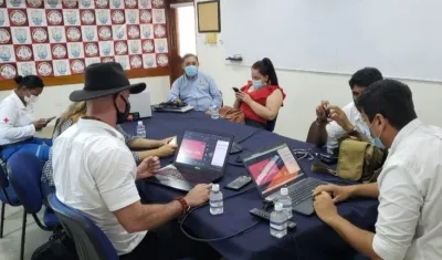 Reunión de emergencia en Magdalena.