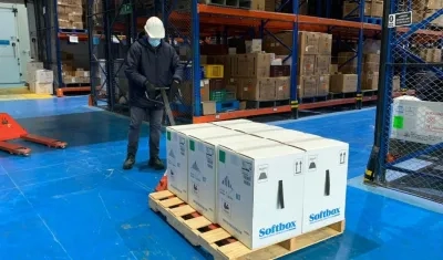 Llegaron las vacunas de Pfizer para el Covid-19.