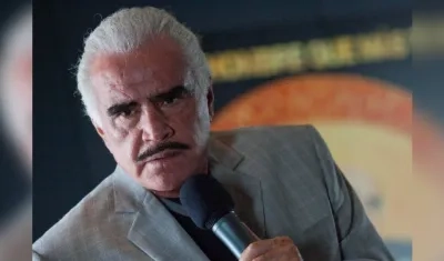 Vicente Fernández, cantante mexicano.