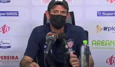 Arturo Reyes, técnico de Junior. 