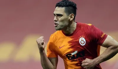 El delantero colombiano Radamel Falcao.