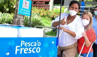 Los carros hacen parte del 'Plan Pescao'.