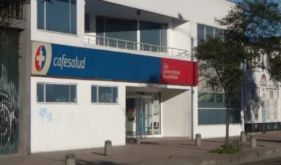 Una antigua sede de Cafesalud en Colombia.