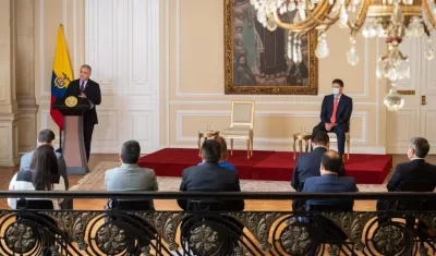 Presidente y MinJusticia