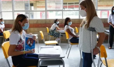 Estrategia 'Campeones del Saber' implementó la Gobernadora Elsa Noguera.