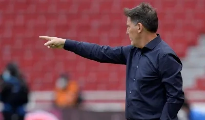 Eduardo Berizzo, técnico de Paraguay. 