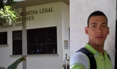 El cadáver de Douglas Loge Arrieta Salazar fue llevado a Medicina Legal. 