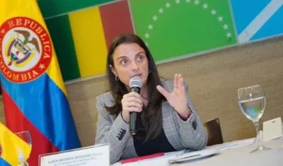 Ministra de las TIC, Karen Abudinen.