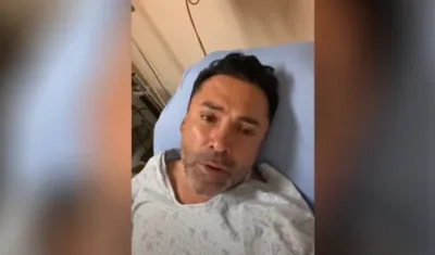 Òscar de la Hoya, hospitalizado por Covid-19.