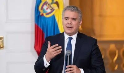 Iván Duque, presidente de Colombia.