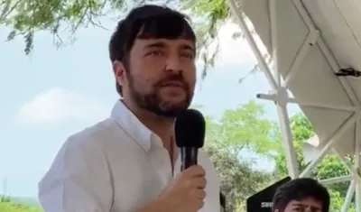 El Alcalde de Barranquilla, Jaime Pumarejo.