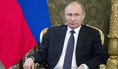 Vladimir Putin, presidente de Rusia. 
