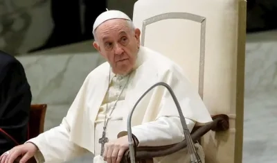 Papa Francisco en el Vaticano. 