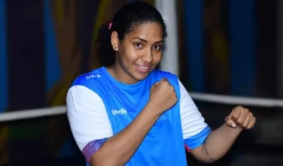 Shirleidis Orozco, medallista de oro. 