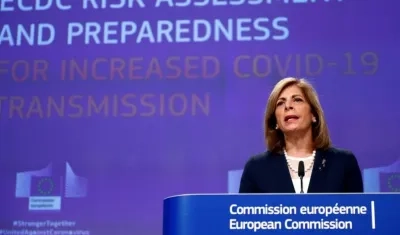 La comisaria europea de Salud, Stella Kyriakides.