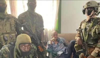 El presidente de Guinea-Conakri, Alpha Condé.