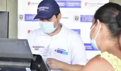 Familias en Acción en Barranquilla.