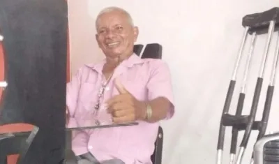 El locutor Ricardo Caballero y Galvis.