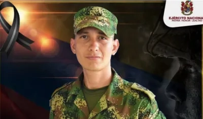 El soldado asesinado John Jairo Cuéllar Llanos.