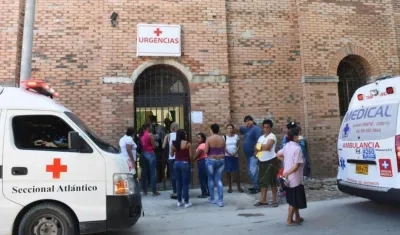 Ambas mujeres fueron remitidas al Hospital General de Barranquilla. 