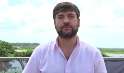 El Alcalde de Barranquilla, Jaime Pumarejo.