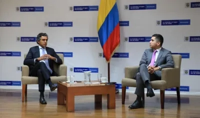 Taimur Samad y Jonathan Malagón.