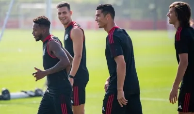 Cristiano Ronaldo, delantero portugués. 