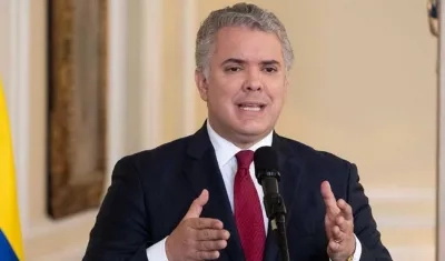 El Presidente de la República, Iván Duque.