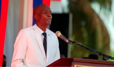 El presidente Jovenel Moise.