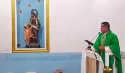 El sacerdote de Natagaima (Tolima), Ricardo Zabala.