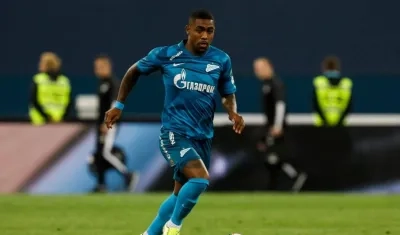 Malcom, jugador brasileño del Zenit. 
