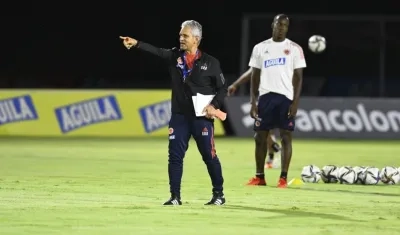 Reinaldo Rueda, DT de la selección Colombia. 