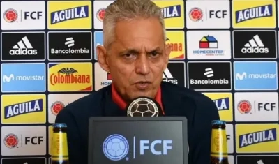 Reinaldo Rueda, DT de la selección Colombia. 