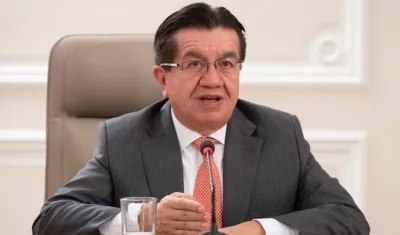 El Ministro de Salud, Fernando Ruiz.