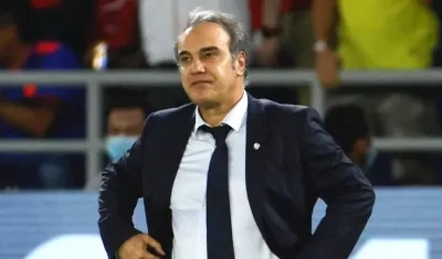 Martín Lasarte, DT de la Selección de Chile.