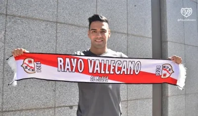 El delantero colombiano Radamel Falcao.