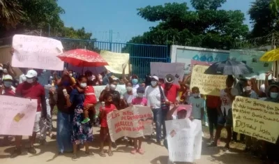 Habitantes de la Ciudadela de Paz. 