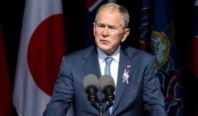 El expresidente estadounidense George W. Bush.