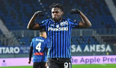 Duván Zapata, goleador colombiano.